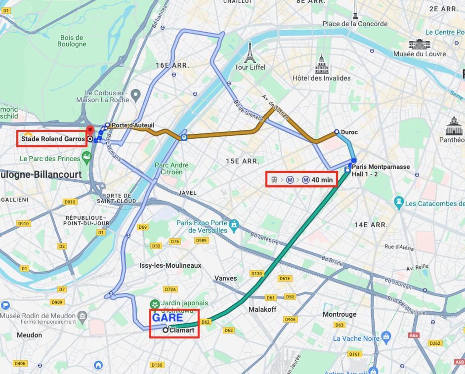 2 Pieces Lumineux Aux Portes De Paris クラマール エクステリア 写真