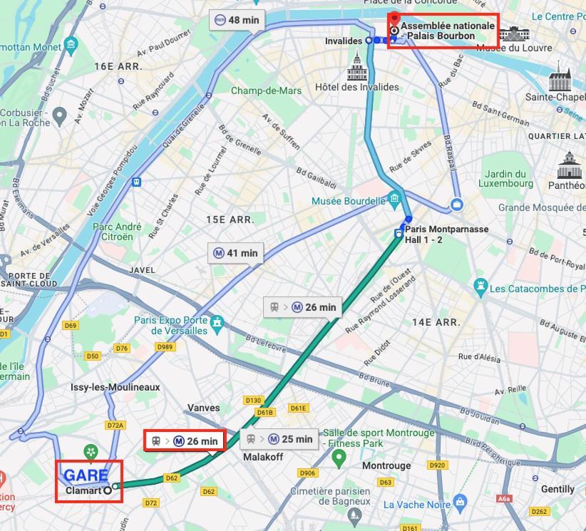 2 Pieces Lumineux Aux Portes De Paris クラマール エクステリア 写真